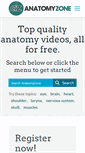 Mobile Screenshot of anatomyzone.com